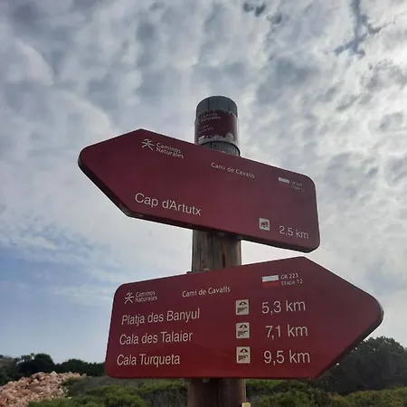 公寓 Bon Repos - B10, Con Terraza En Cala'n Bosch